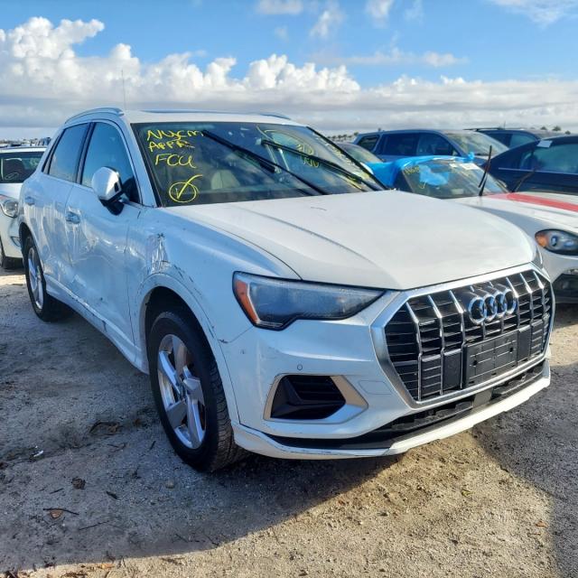 Photo 1 from auction – 2020 AUDI Q3 PREMIUM with VIN WA1AECF31L1085500