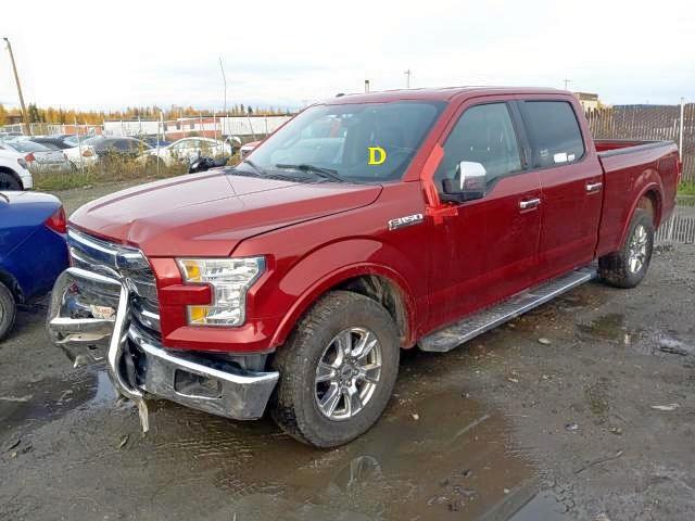 Photo 2 from auction – 2016 FORD F150 SUPER with VIN 1FTFW1EF4GFA64691