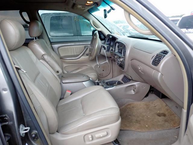 Photo 5 from auction – 2005 TOYOTA SEQUOIA LI with VIN 5TDBT48A15S238304