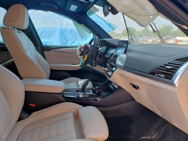 Photo 5 from auction – 2021 BMW X3 XDRIVE3 with VIN 5UXTY5C04M9E33497