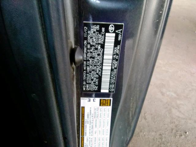 Photo 10 from auction – 2013 TOYOTA SCION TC with VIN JTKJF5C77D3059942