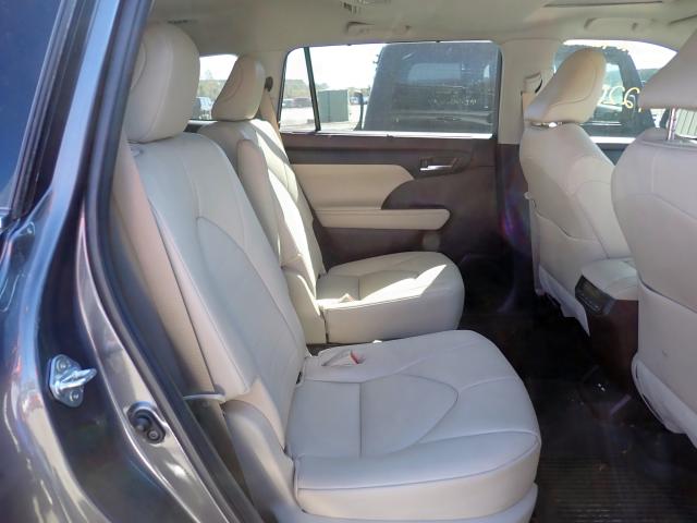 Photo 6 from auction – 2021 TOYOTA HIGHLANDER with VIN 5TDGBRCH5MS526044