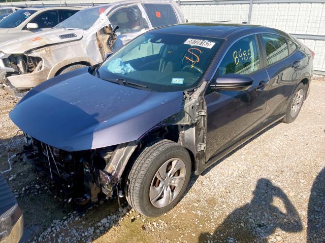 Photo 2 from auction – 2019 HONDA CIVIC EX with VIN 19XFC1F35KE013877