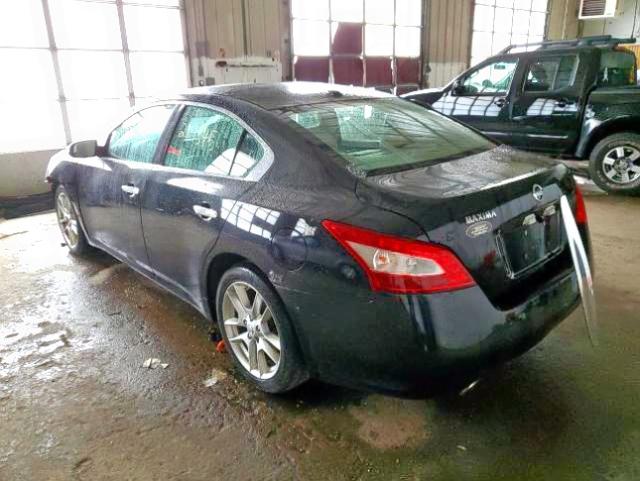 Photo 3 from auction – 2009 NISSAN MAXIMA S with VIN 1N4AA51E49C814386