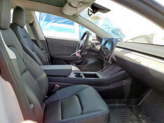 Photo 5 from auction – 2021 TESLA MODEL 3 with VIN 5YJ3E1EA3MF919648