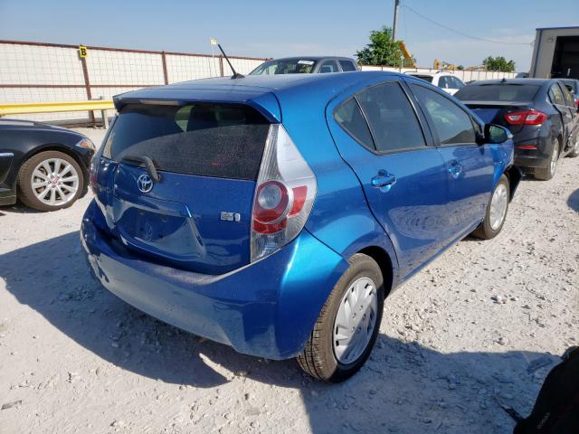 Photo 4 from auction – 2014 TOYOTA PRIUS C with VIN JTDKDTB36E1562931