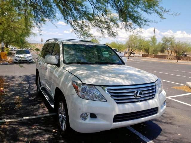 LEXUS LX 570 2011 with VIN JTJHY7AX8B4059080 - Photo from auction