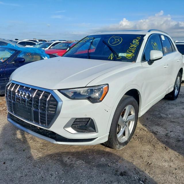 Photo 2 from auction – 2020 AUDI Q3 PREMIUM with VIN WA1AECF31L1085500