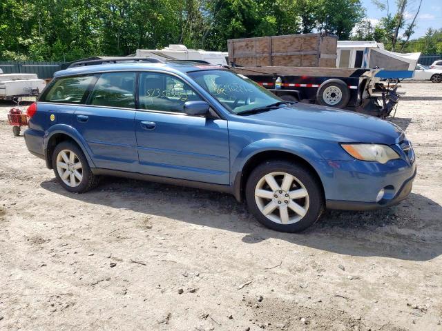SUBARU OUTBACK 2. 2008 with VIN 4S4BP62C787365899 - Photo from auction