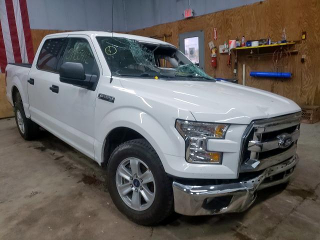 FORD F150 SUPER 2017 with VIN 1FTEW1CF5HFC36534 - Photo from auction