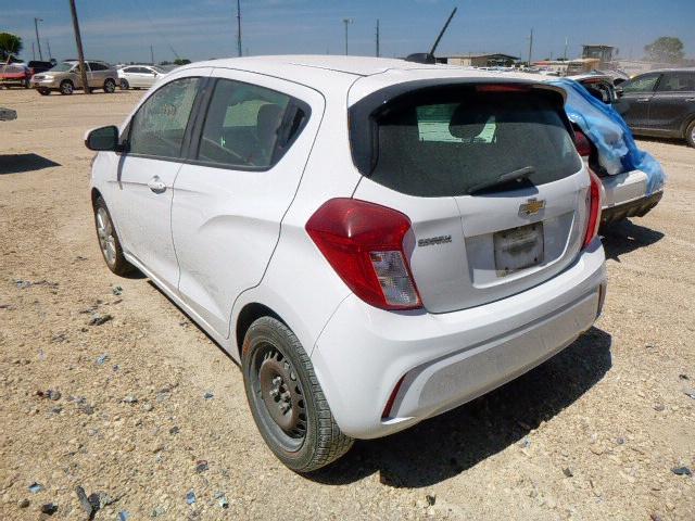 Photo 3 from auction – 2016 CHEVROLET SPARK 1LT with VIN KL8CD6SA7GC597420