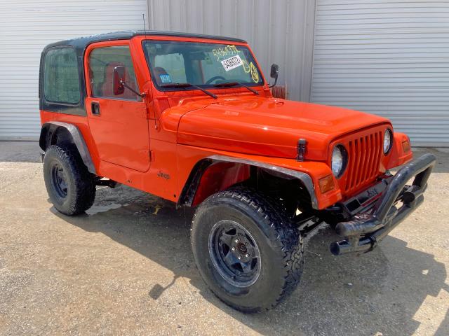 JEEP WRANGLER / 2001 with VIN 1J4FA49S91P349289 - Photo from auction