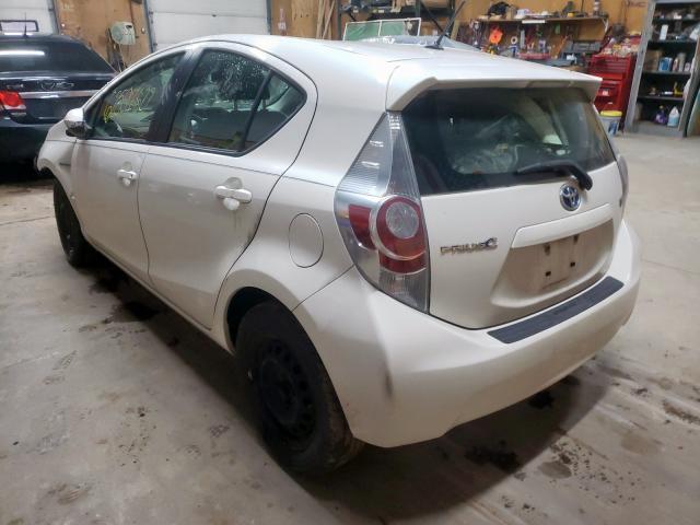 Photo 3 from auction – 2012 TOYOTA PRIUS C with VIN JTDKDTB36C1527562