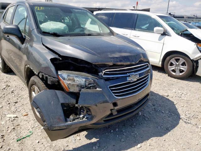 Photo 9 from auction – 2016 CHEVROLET TRAX LS with VIN 3GNCJNSB7GL159723