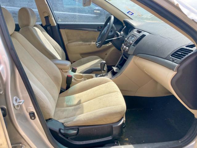 Photo 5 from auction – 2009 HYUNDAI SONATA GLS with VIN 5NPET46C89H450601