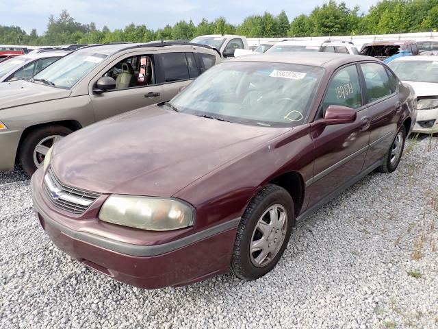 Photo 2 from auction – 2003 CHEVROLET IMPALA with VIN 2G1WF52E039137876