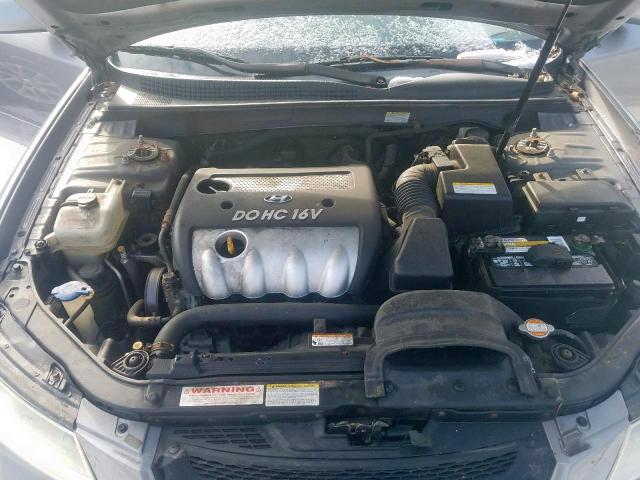 Photo 7 from auction – 2006 HYUNDAI SONATA GLS with VIN 5NPEU46C26H152005