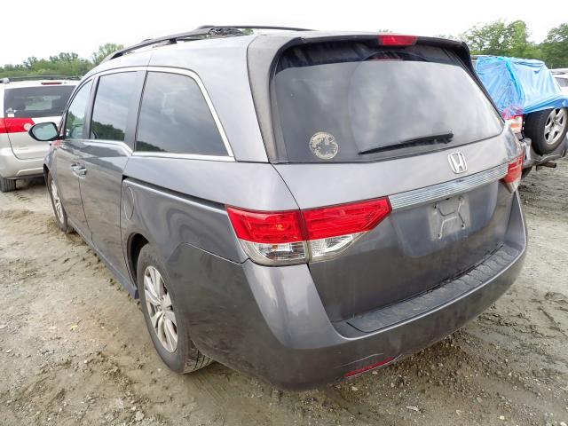 Photo 3 from auction – 2015 HONDA ODYSSEY EX with VIN 5FNRL5H48FB005024
