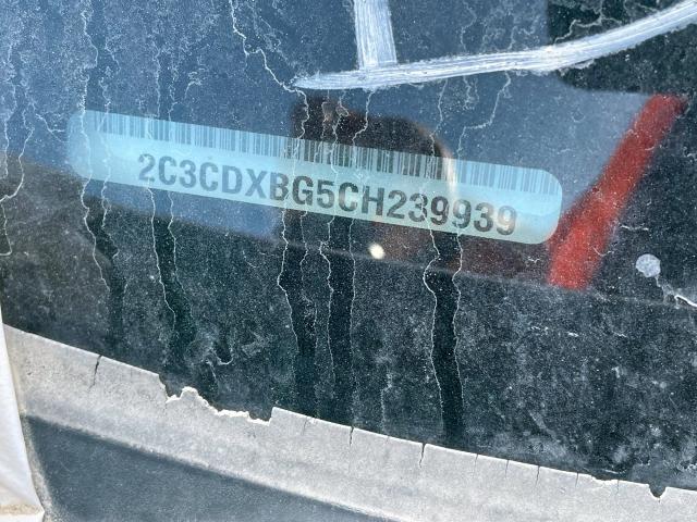 Photo 10 from auction – 2012 DODGE CHARGER SE with VIN 2C3CDXBG5CH239939