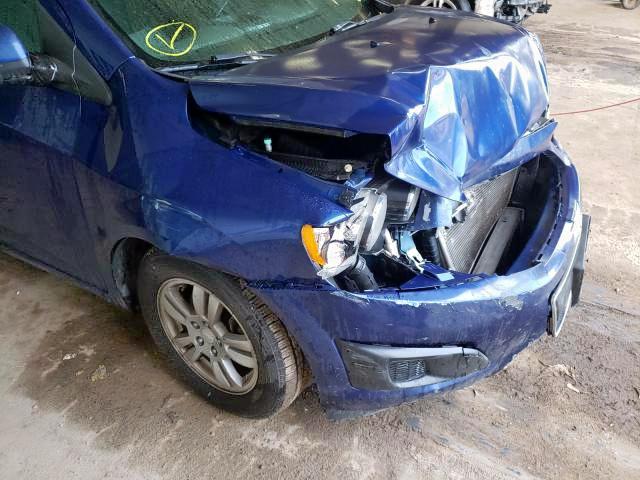 Photo 9 from auction – 2013 CHEVROLET SONIC LT with VIN 1G1JC6SB9D4256982