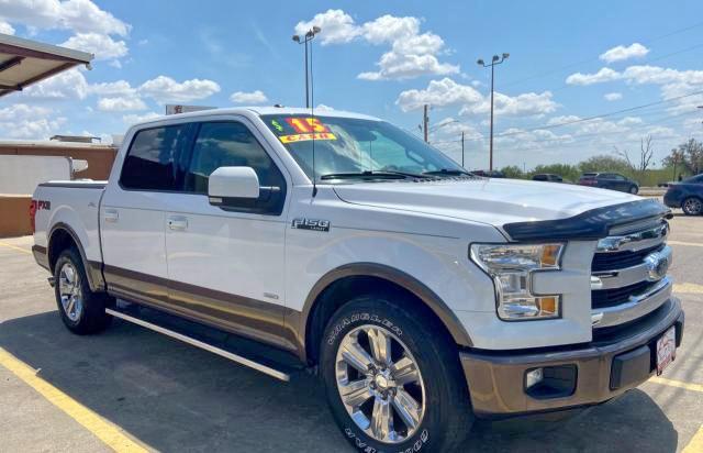 FORD F150 SUPER 2015 with VIN 1FTEW1CP2FKD01790 - Photo from auction