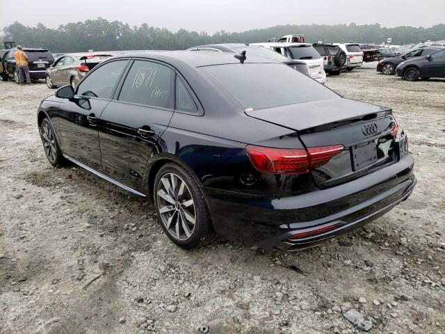 Photo 3 from auction – 2022 AUDI A4 PREMIUM with VIN WAUBBAF46NA036339