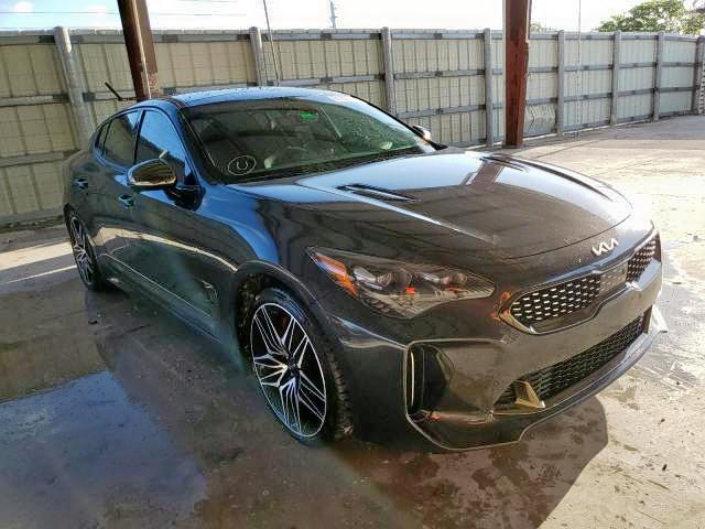 KIA STINGER GT 2022 with VIN KNAE55LC2N6107871 - Photo from auction