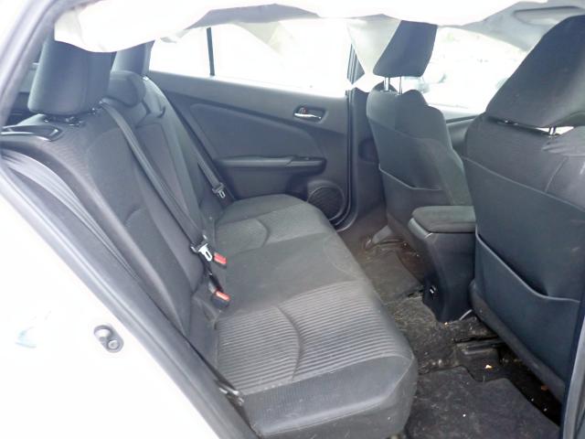 Photo 6 from auction – 2016 TOYOTA PRIUS with VIN JTDKBRFU3G3510191