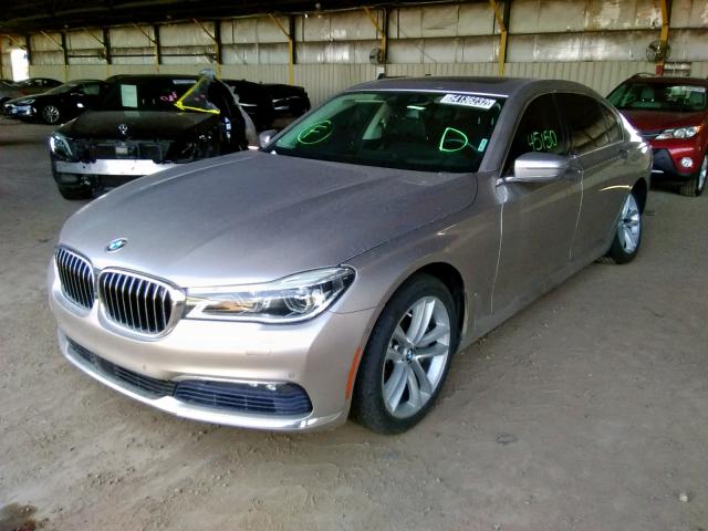 Photo 2 from auction – 2016 BMW 750I XDRIV with VIN WBA7F2C59GG417096