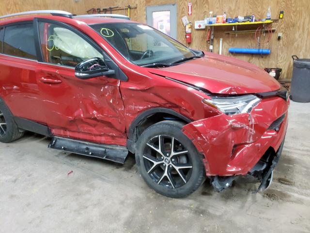 Photo 9 from auction – 2017 TOYOTA RAV4 SE with VIN JTMJFREV7HJ133985