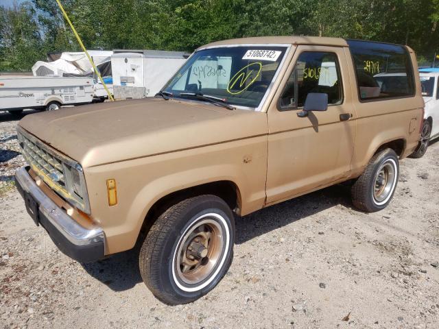 Photo 9 from auction – 1988 FORD BRONCO II with VIN 1FMCU14T7JUB18094