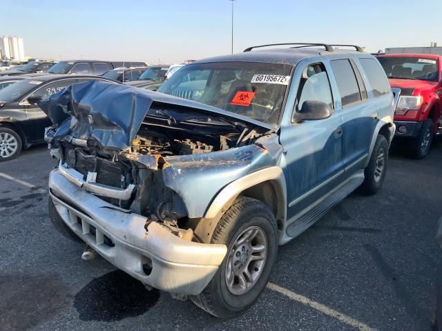 Photo 2 from auction – 2003 DODGE DURANGO SL with VIN 1D4HS58N03F514607