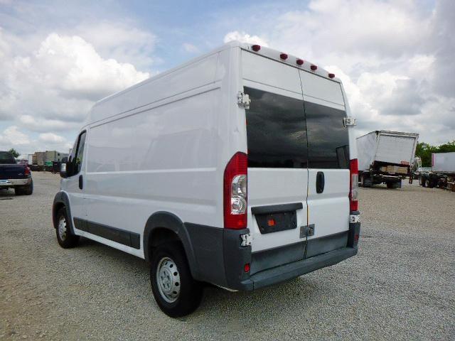 Photo 3 from auction – 2017 RAM PROMASTER with VIN 3C6TRVBG2HE545945