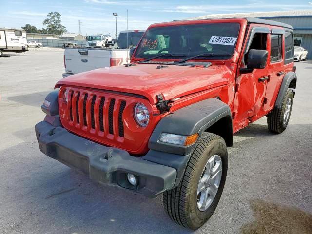 Photo 2 from auction – 2021 JEEP WRANGLER U with VIN 1C4HJXKN6MW655008