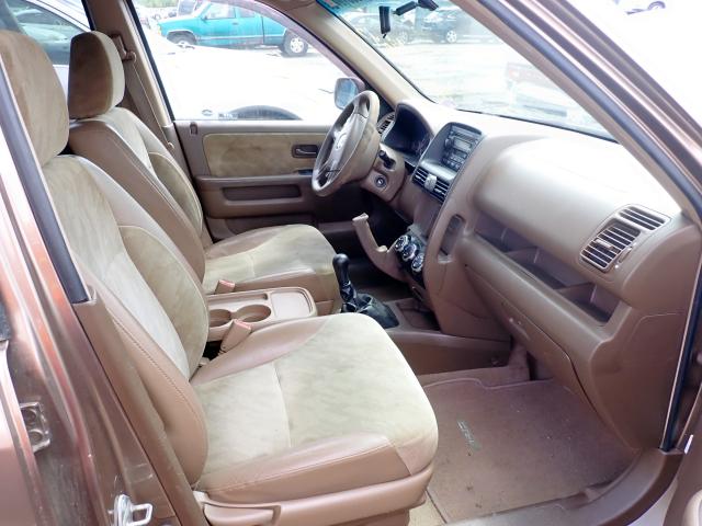 Photo 5 from auction – 2002 HONDA CR-V EX with VIN JHLRD77862C056156