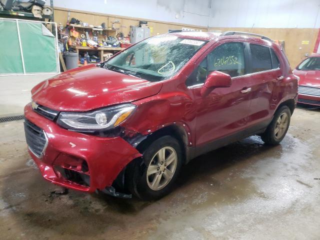 Photo 2 from auction – 2019 CHEVROLET TRAX 1LT with VIN 3GNCJPSB7KL238684