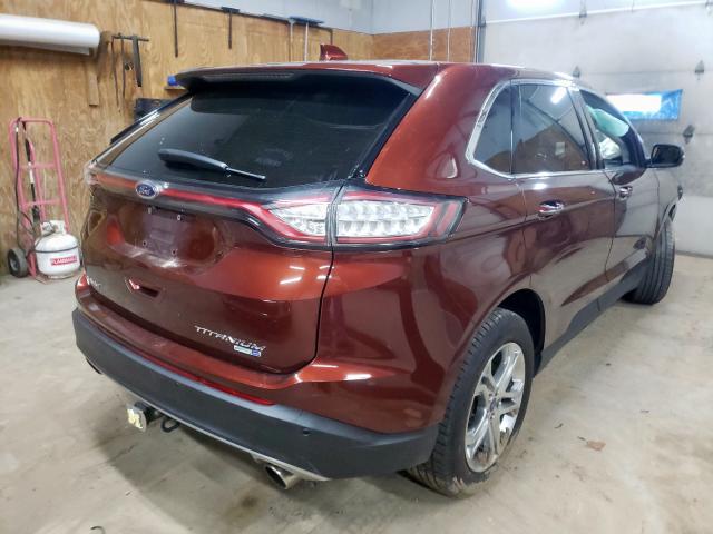Photo 4 from auction – 2016 FORD EDGE with VIN 2FMPK4K93GBC65463