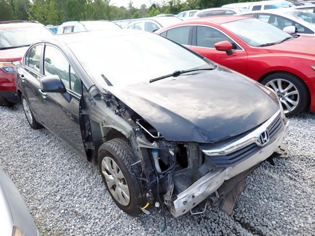 HONDA CIVIC LX 2012 with VIN 19XFB2F59CE350841 - Photo from auction