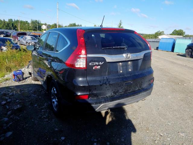 Photo 3 from auction – 2016 HONDA CR-V LX with VIN 2HKRM3H38GH002300