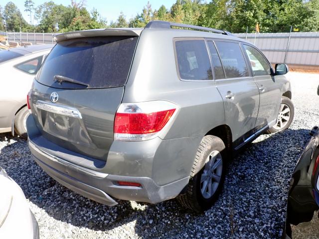 Photo 4 from auction – 2013 TOYOTA HIGHLANDER with VIN 5TDZK3EH4DS109503
