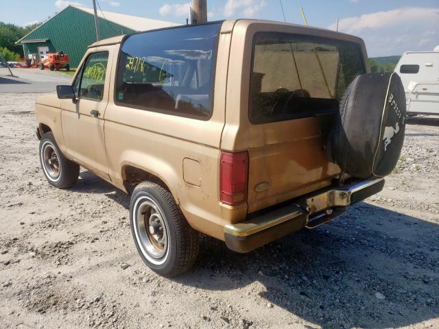 Photo 3 from auction – 1988 FORD BRONCO II with VIN 1FMCU14T7JUB18094