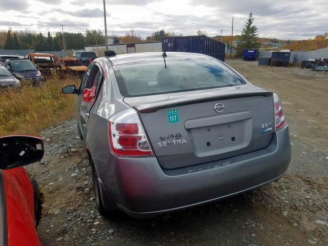 Photo 3 from auction – 2008 NISSAN SENTRA 2.0 with VIN 3N1AB61E08L632140