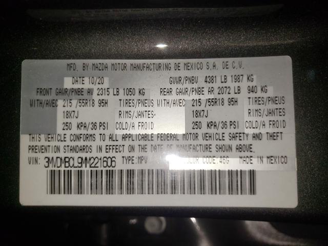 Photo 10 from auction – 2021 MAZDA CX-30 PREF with VIN 3MVDMBCL9MM221606