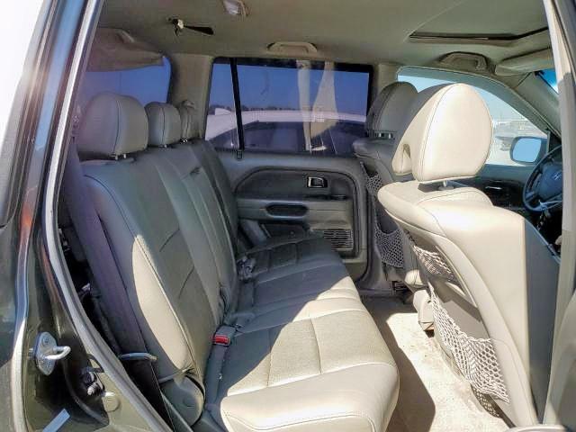 Photo 6 from auction – 2006 HONDA PILOT EX with VIN 5FNYF28576B031351