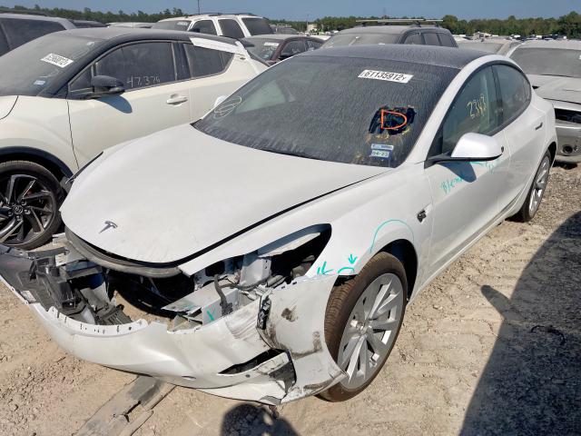 Photo 2 from auction – 2022 TESLA MODEL 3 with VIN 5YJ3E1EA1NF205664