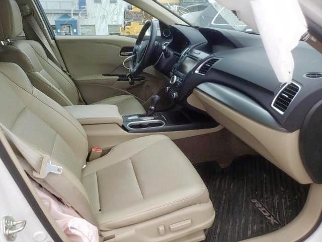 Photo 5 from auction – 2017 ACURA RDX TECHNO with VIN 5J8TB4H52HL802981