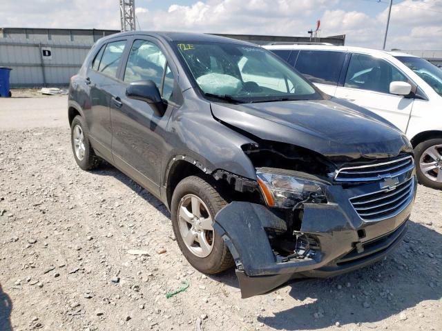 CHEVROLET TRAX LS 2016 with VIN 3GNCJNSB7GL159723 - Photo from auction