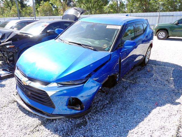 Photo 2 from auction – 2019 CHEVROLET BLAZER 2LT with VIN 3GNKBCRS9KS632345