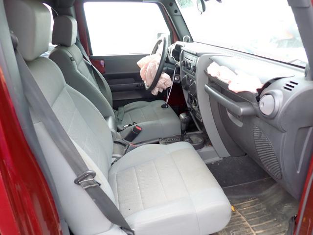 Photo 5 from auction – 2007 JEEP WRANGLER S with VIN 1J4GA59167L170029