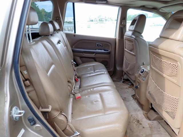 Photo 6 from auction – 2005 HONDA PILOT EXL with VIN 5FNYF185X5B039792
